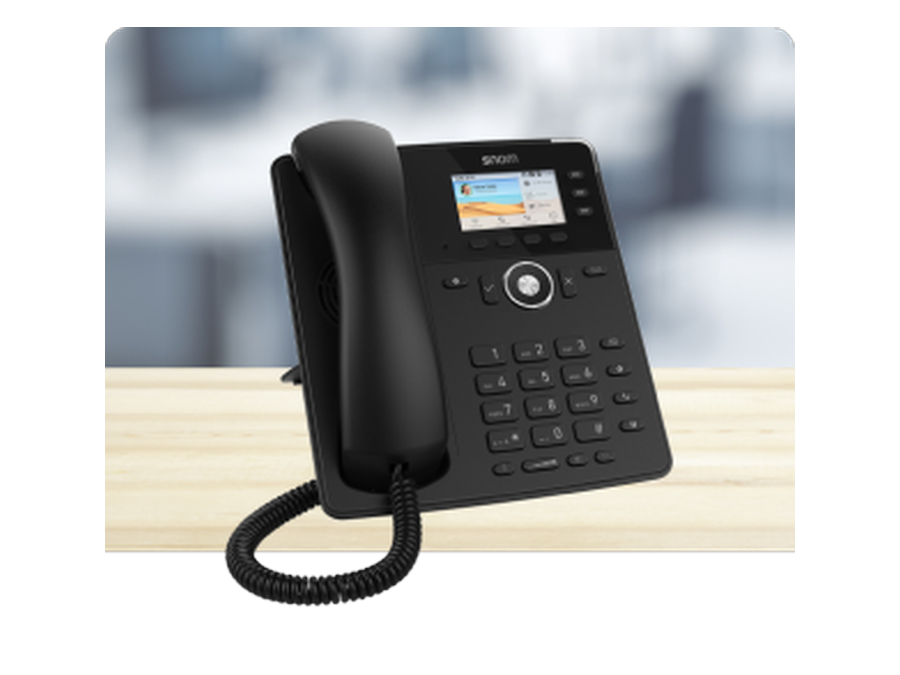 Snom D717 Desk Phone · Black