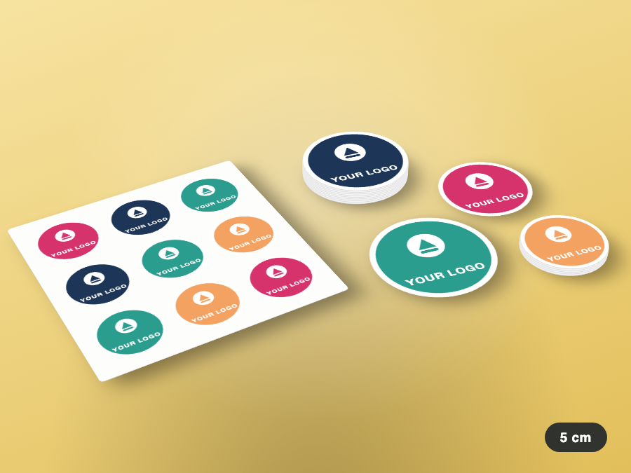 Round Stickers 5 cm