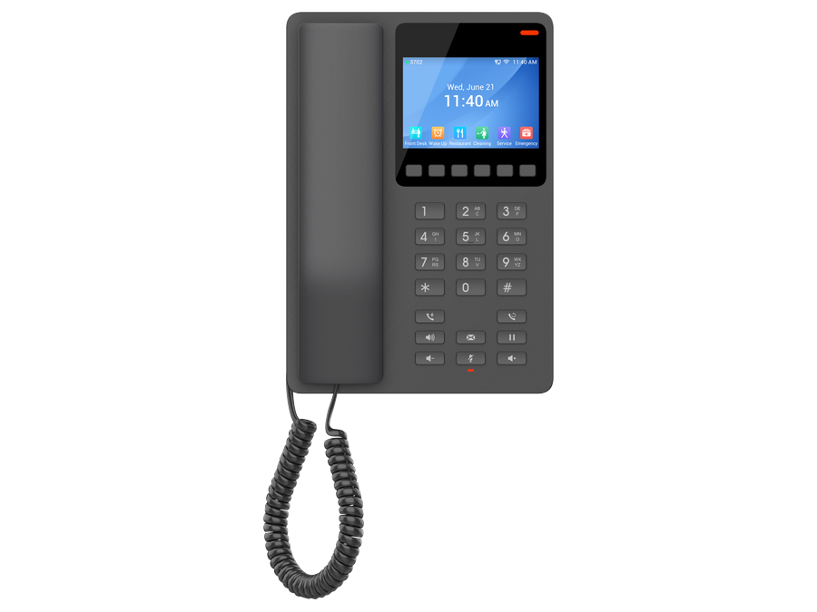 Grandstream GHP631 Hotel IP Phone (Black)