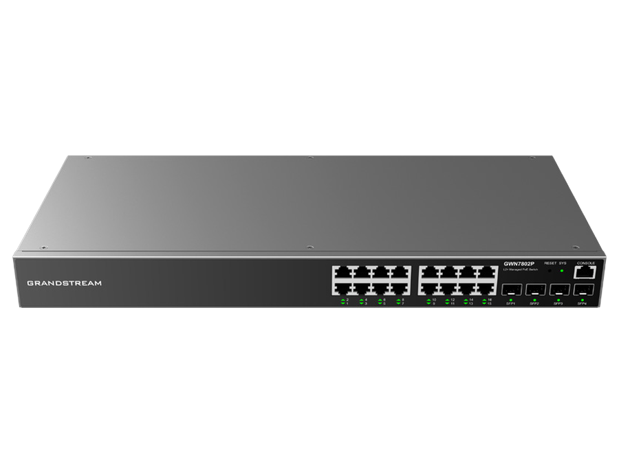 Grandstream GWN7802P Layer 2+ Managed PoE Switch