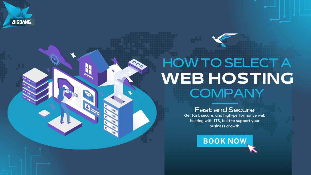 how to select a web hosting company