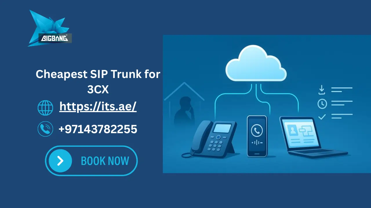 Cheapest SIP Trunk for 3CX