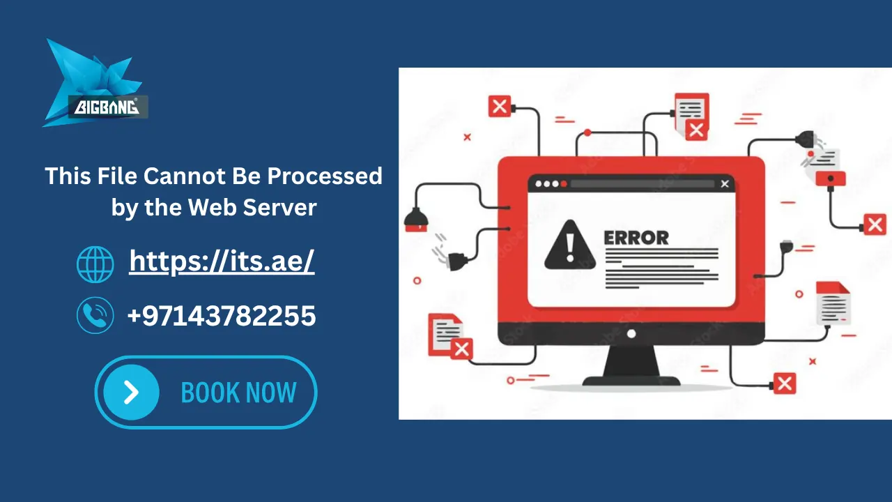 This File Cannot Be Processed by the Web Server