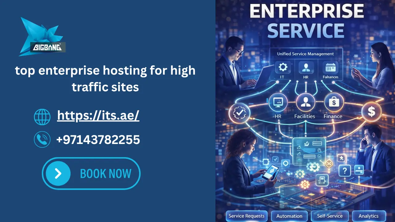 top enterprise hosting for high traffic sites