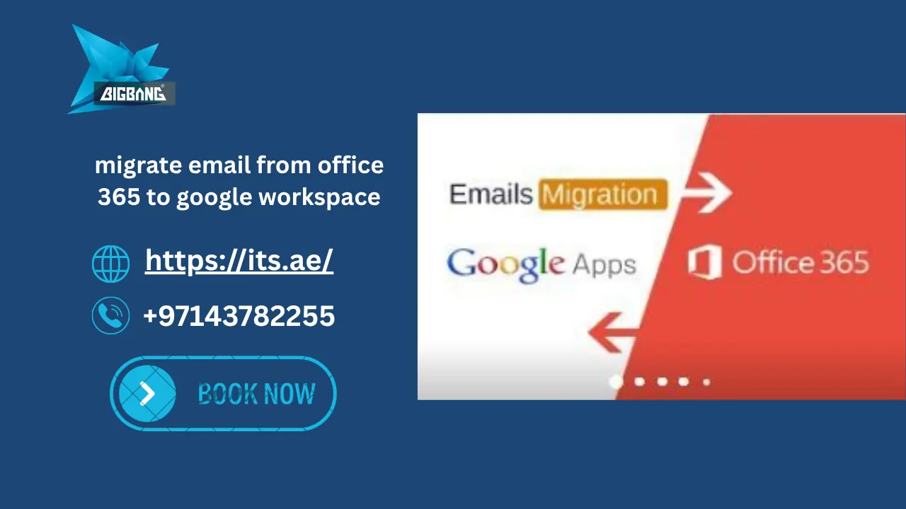 migrate email from office 365 to google workspace
