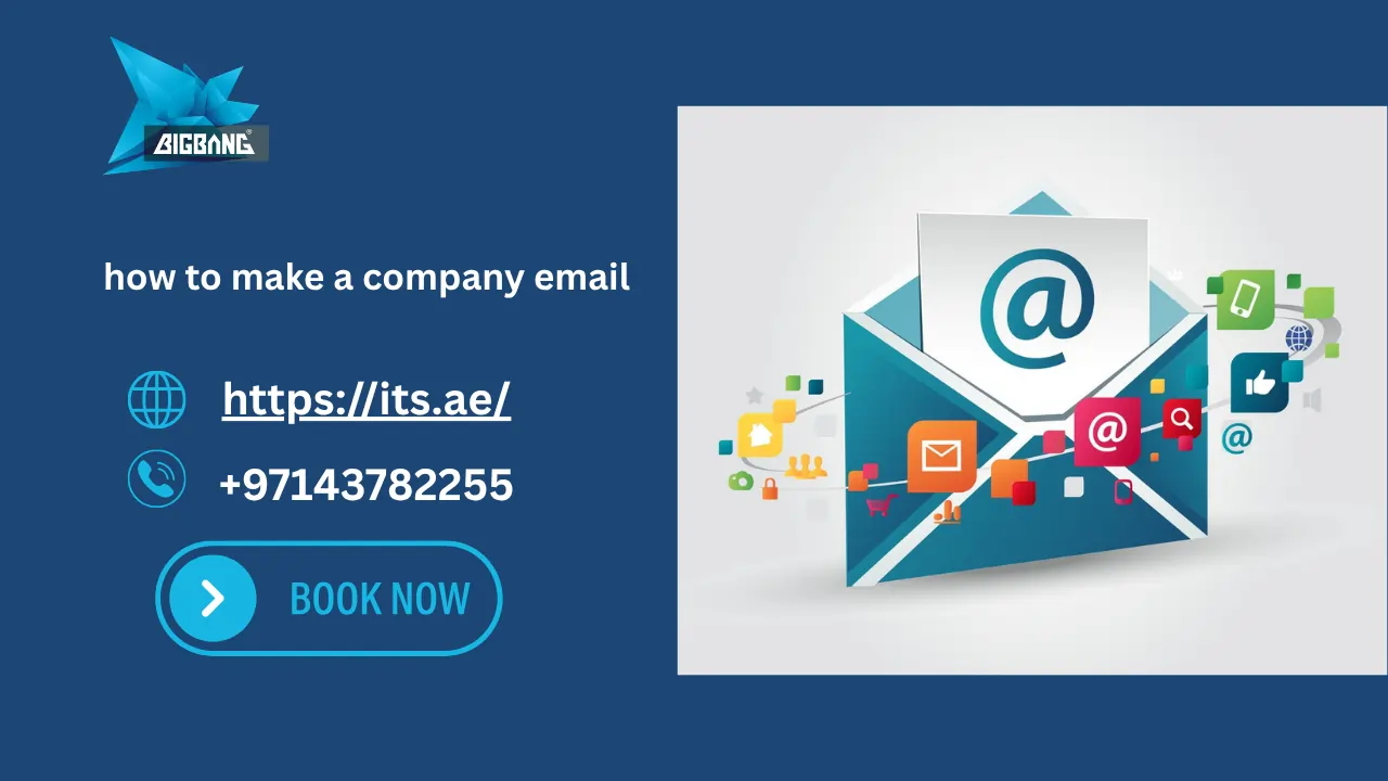 how to make a company email