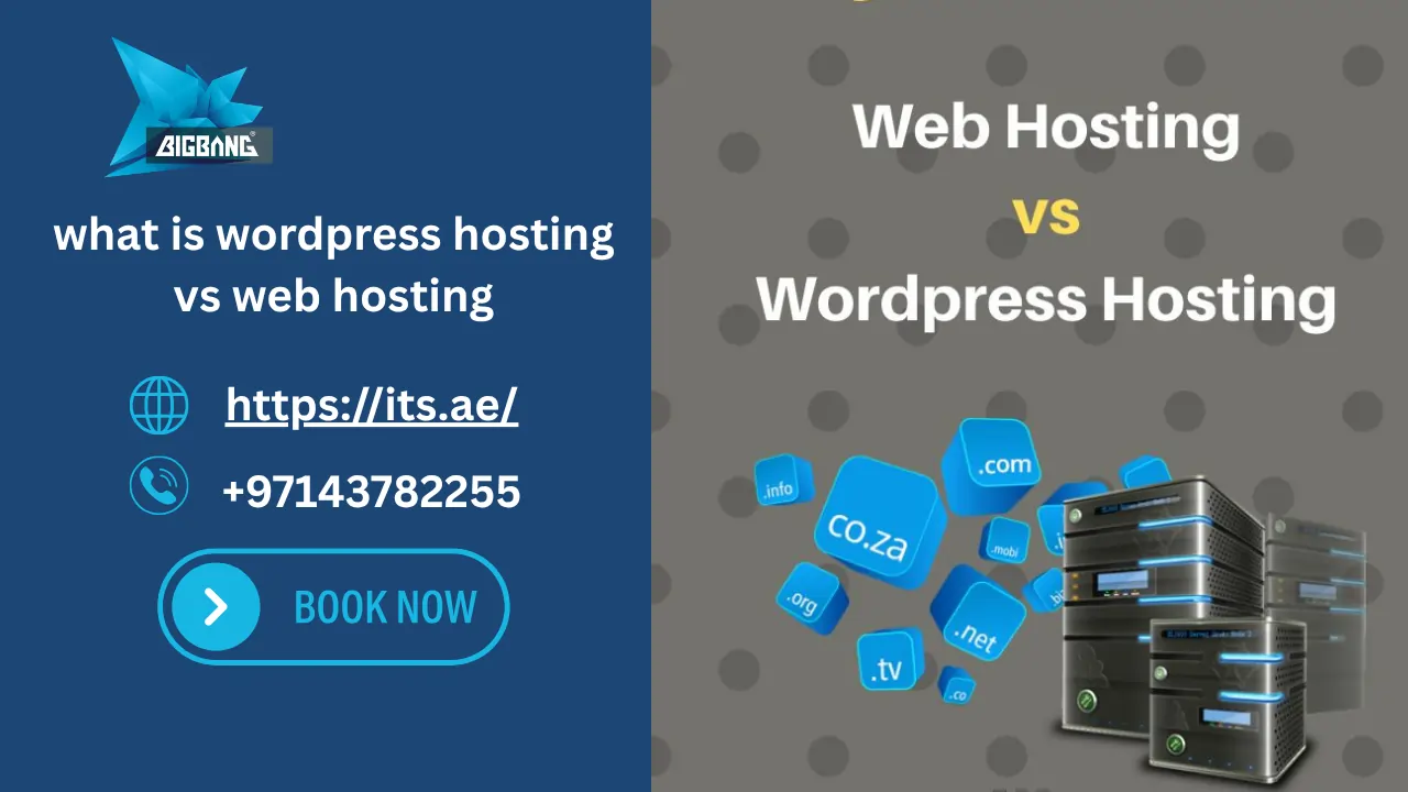 what is wordpress hosting vs web hosting