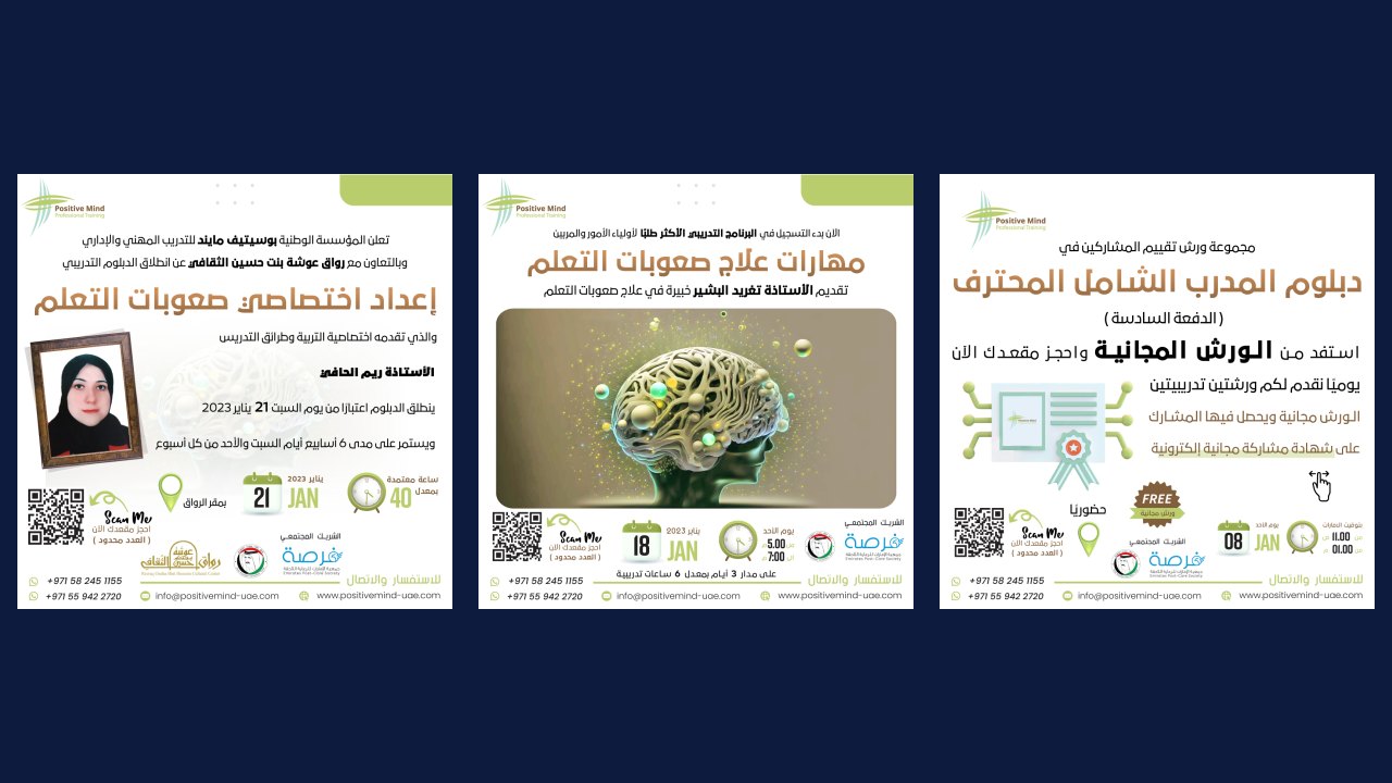 Positive Mind Training — Social Campaign