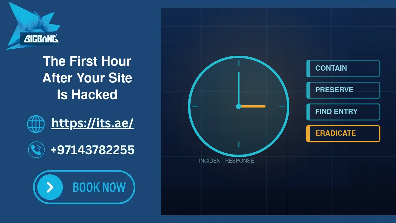The First Hour After Your Website Is Hacked: A Response Runbook