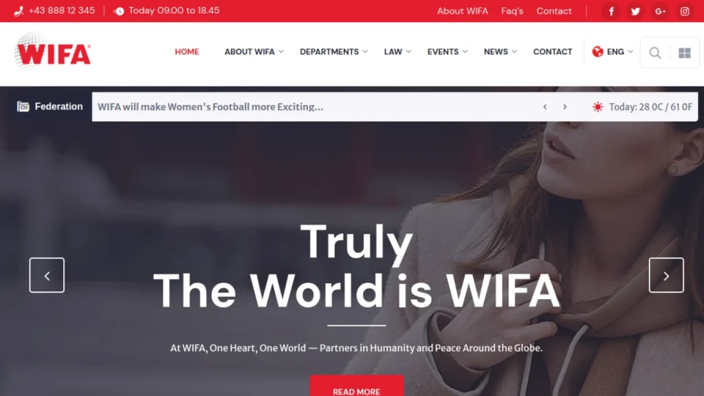 WIFA — بيت كرة القدم