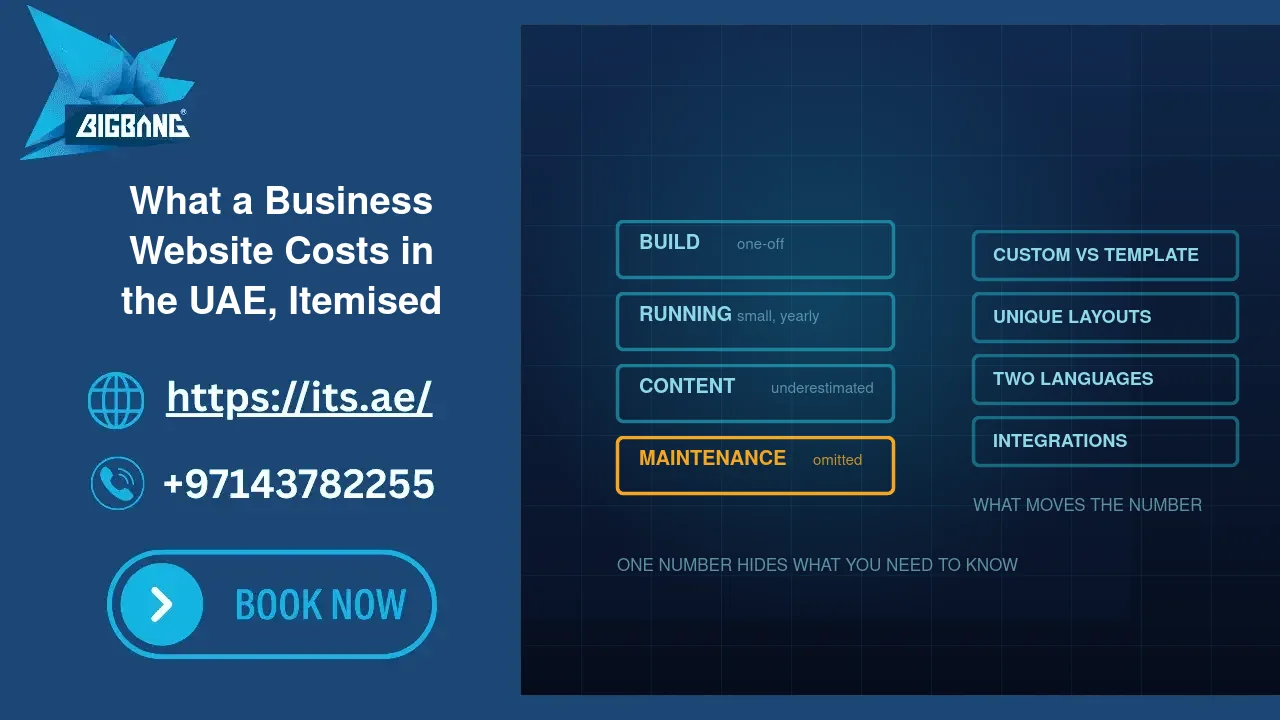 Business Website Cost in the UAE