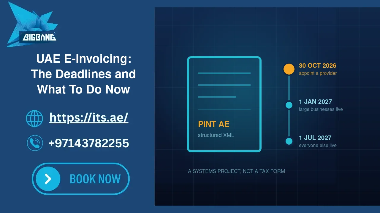UAE E-Invoicing Deadlines